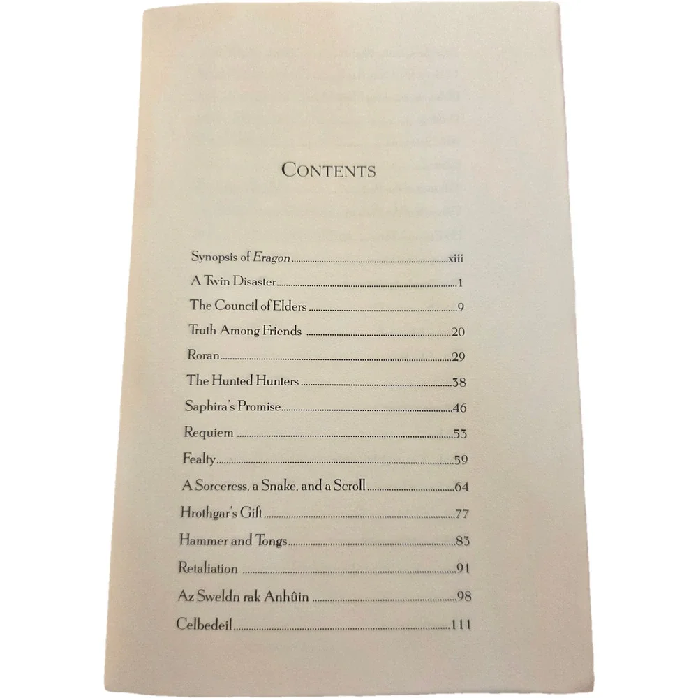 Eldest Christopher Paolini Hardcover First Edition Inheritance Cycle Book 2